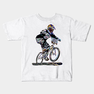 bmx race Kids T-Shirt